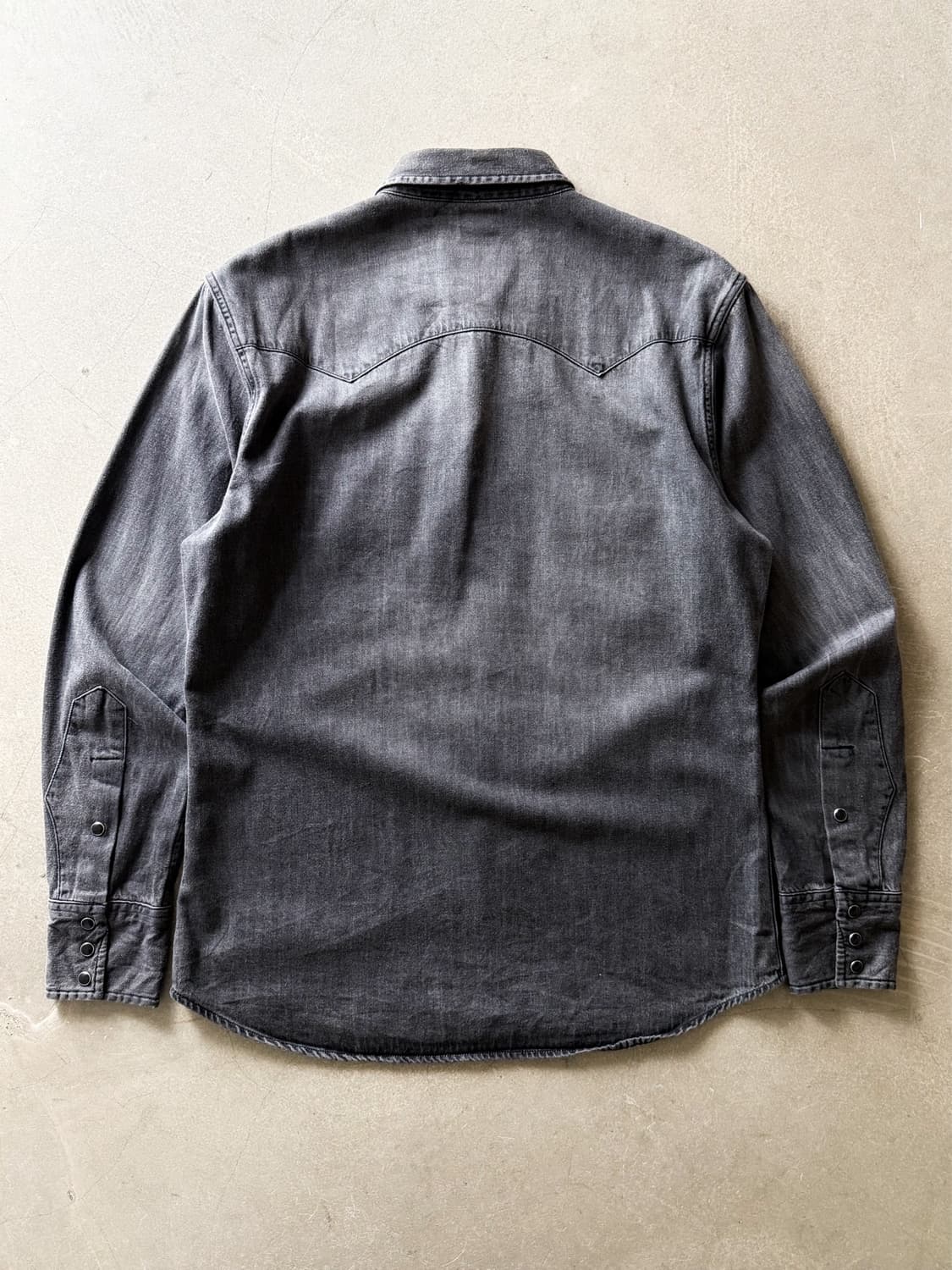 Lee Pearl Snap Western Denim Shirt 상품이미지4