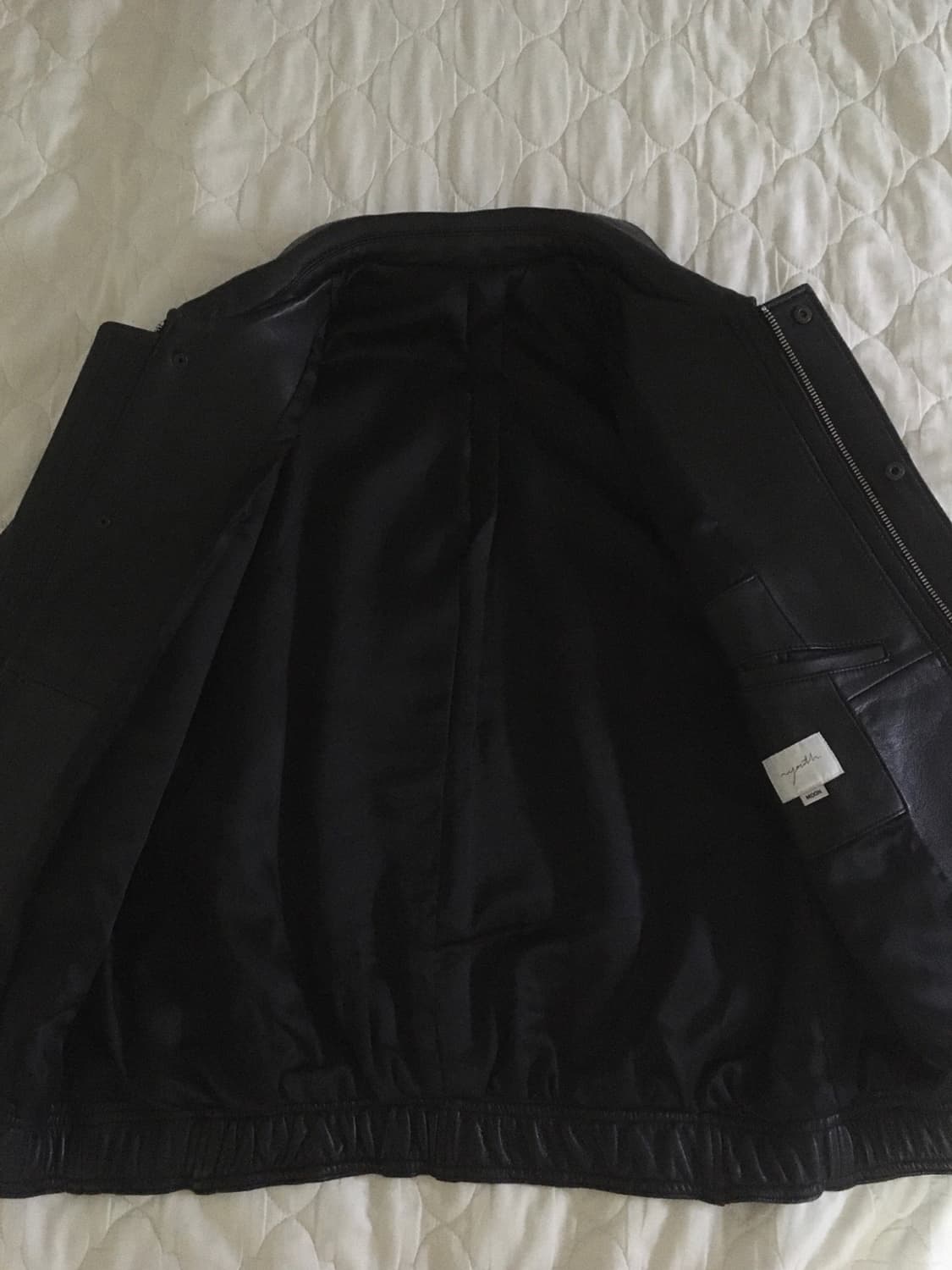 [M] 유스 레더 봄버 YOUTH Leather Bomber 상품이미지6