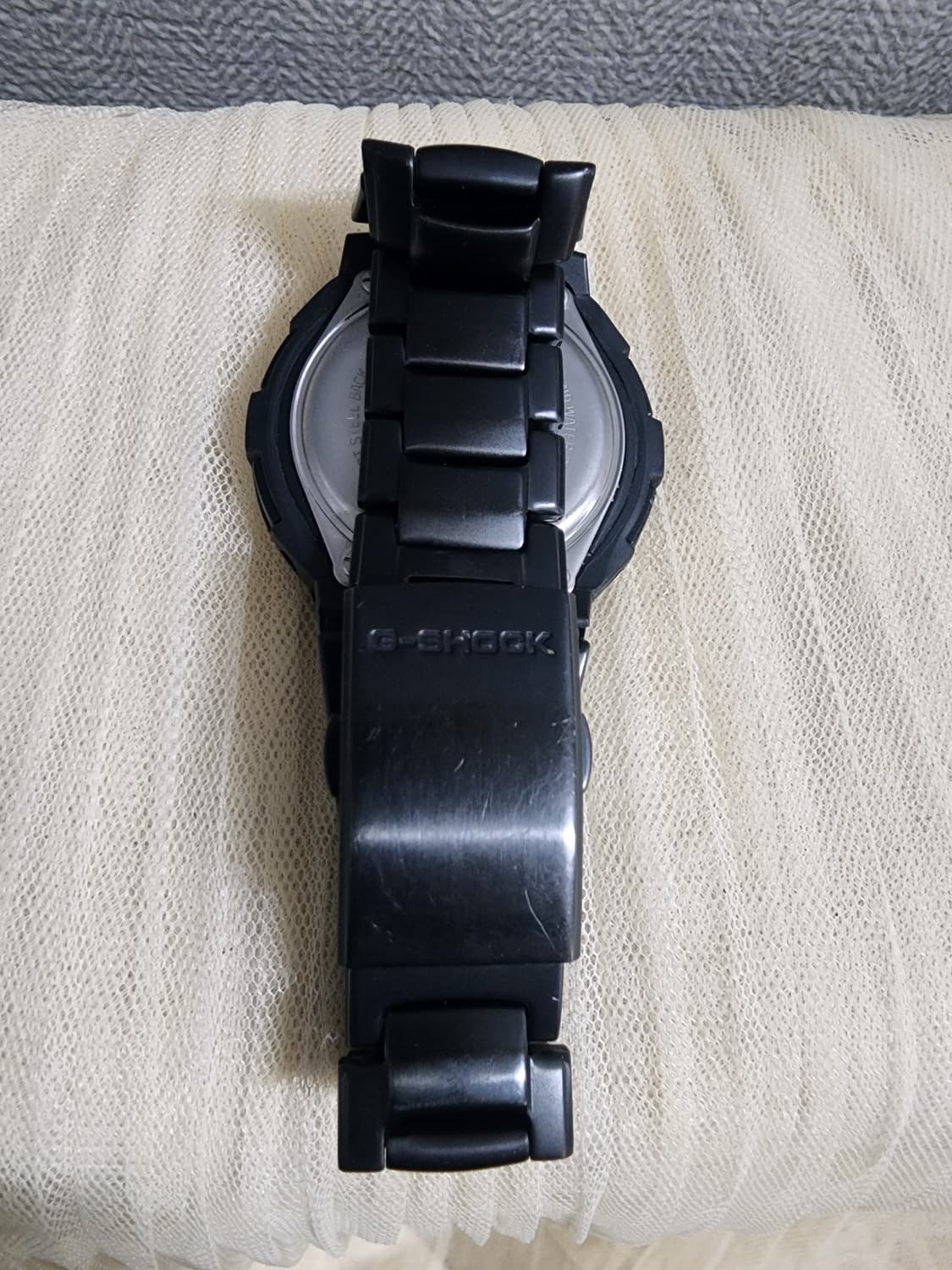 빈티지 지샥  G-1700BD 올블랙 메탈 시계 상품이미지4