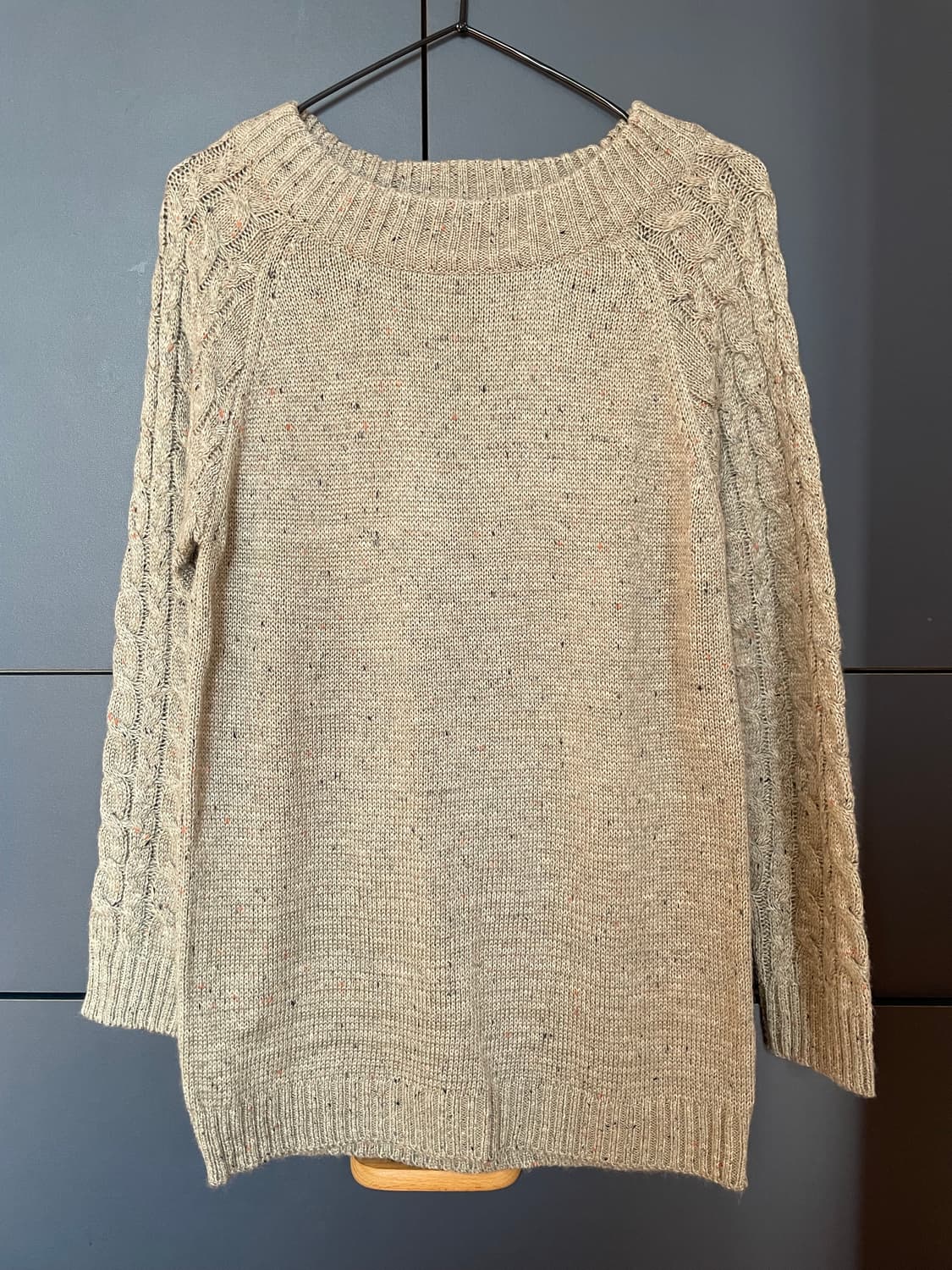 Antiqulothes 오트밀 모리 짜임 니트 상품이미지2