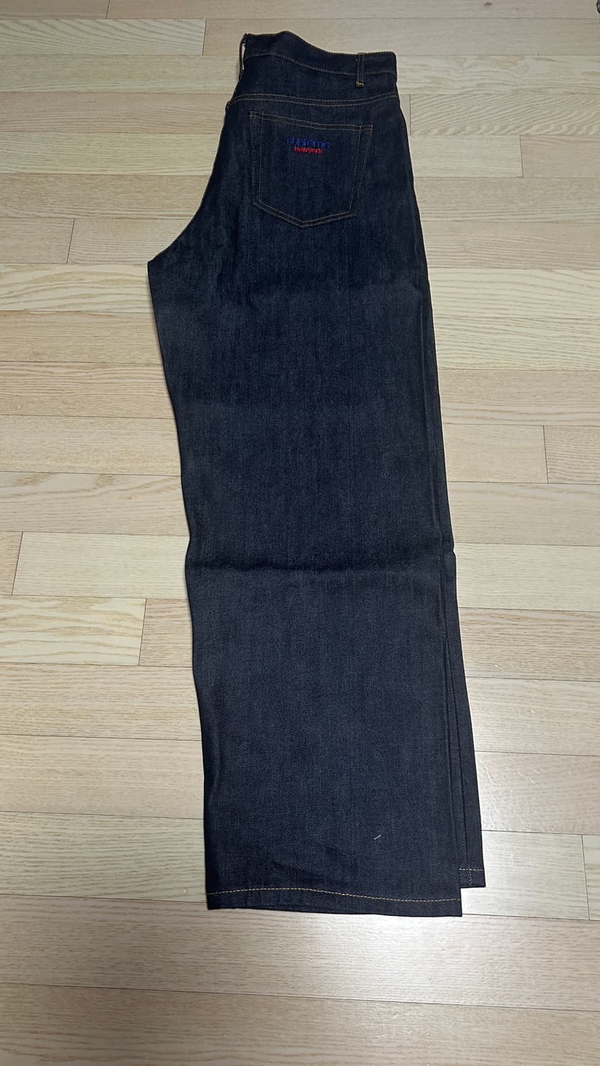 슈프림 리지드 인디고 생지 데님 청바지 - 24SS 32 상품이미지2