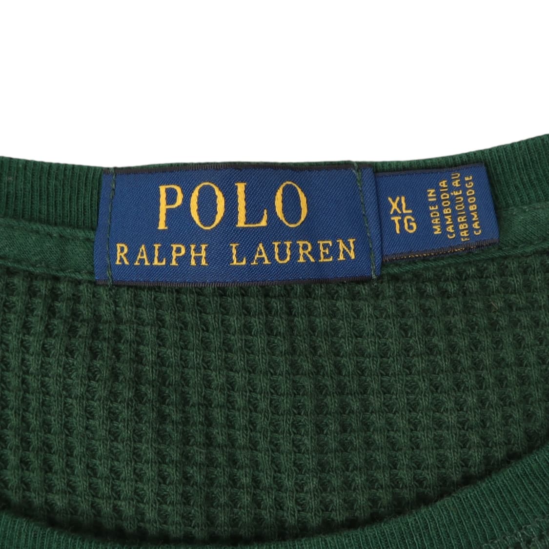 폴로 랄프로렌 그린 와플 롱슬리브 상품이미지8