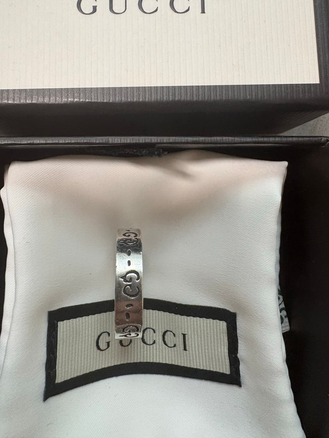 구찌 실버 고스트링 6mm / 23호 상품이미지5