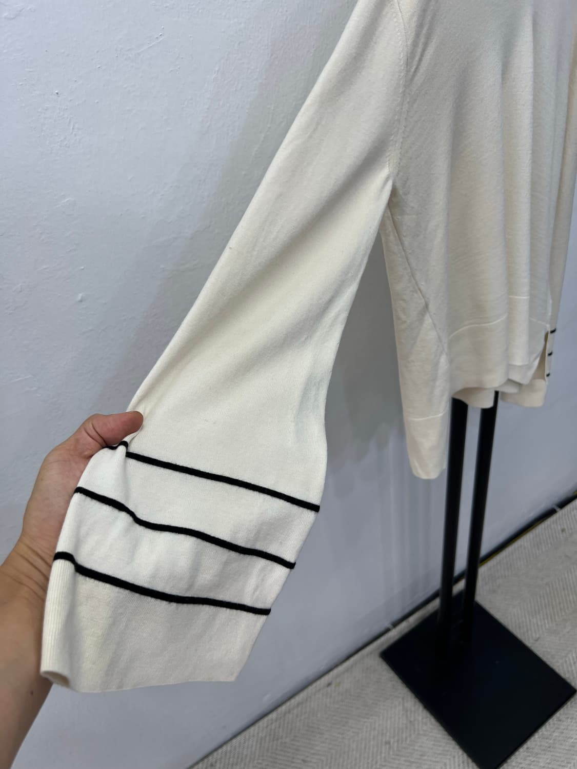 정품) 타임 한섬 여성니트 90F 상품이미지3