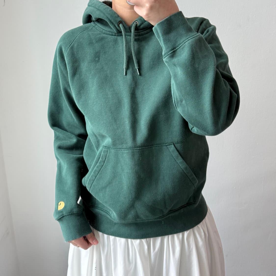 [S] 칼하트 다크그린 후드티 상품이미지1