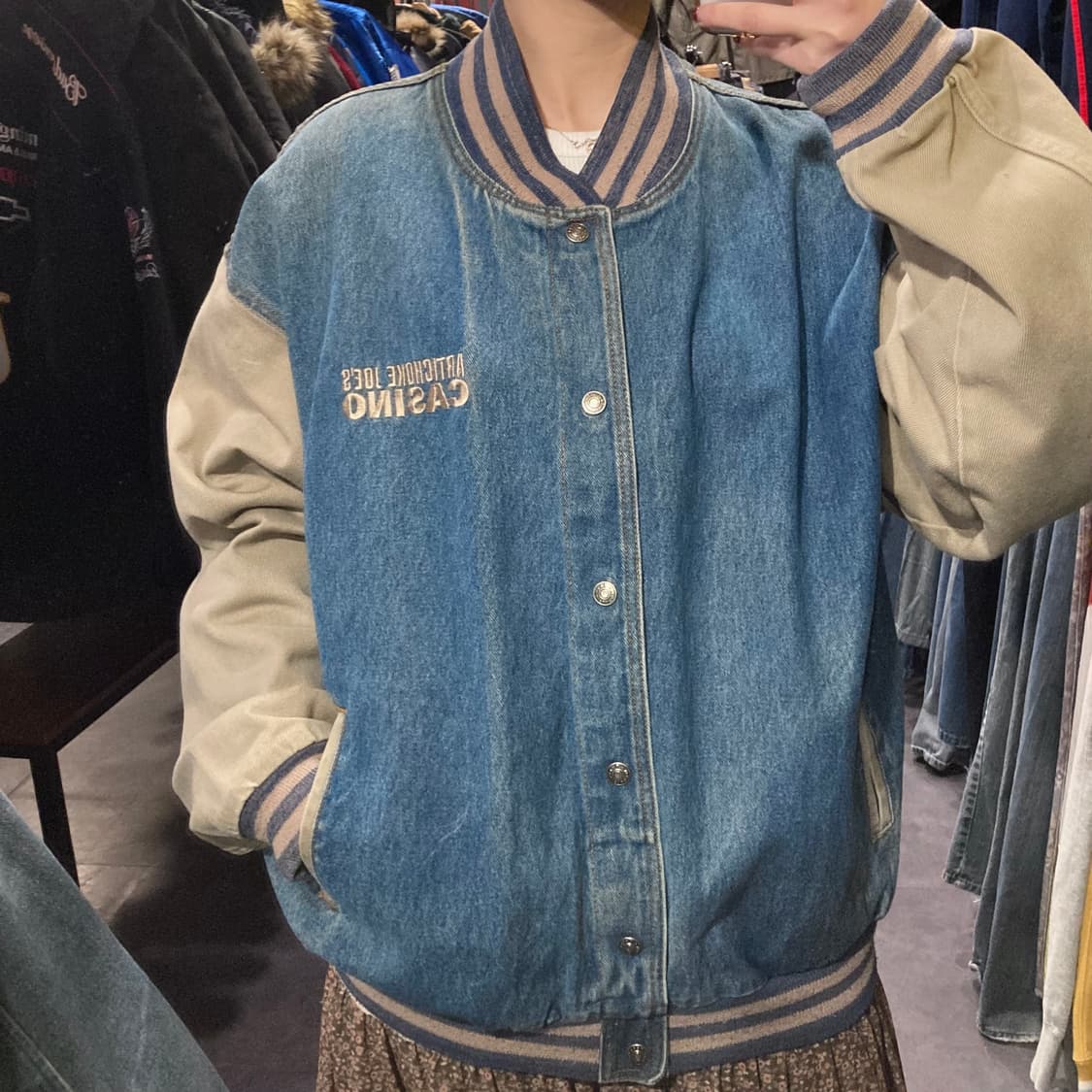 [IM] Tri-Mountain 바시티 자켓 중청 상품이미지5