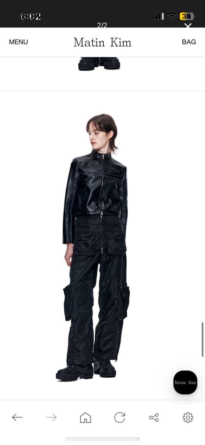 마뗑킴 레이어드 스터드 카고 스커트 상품이미지4