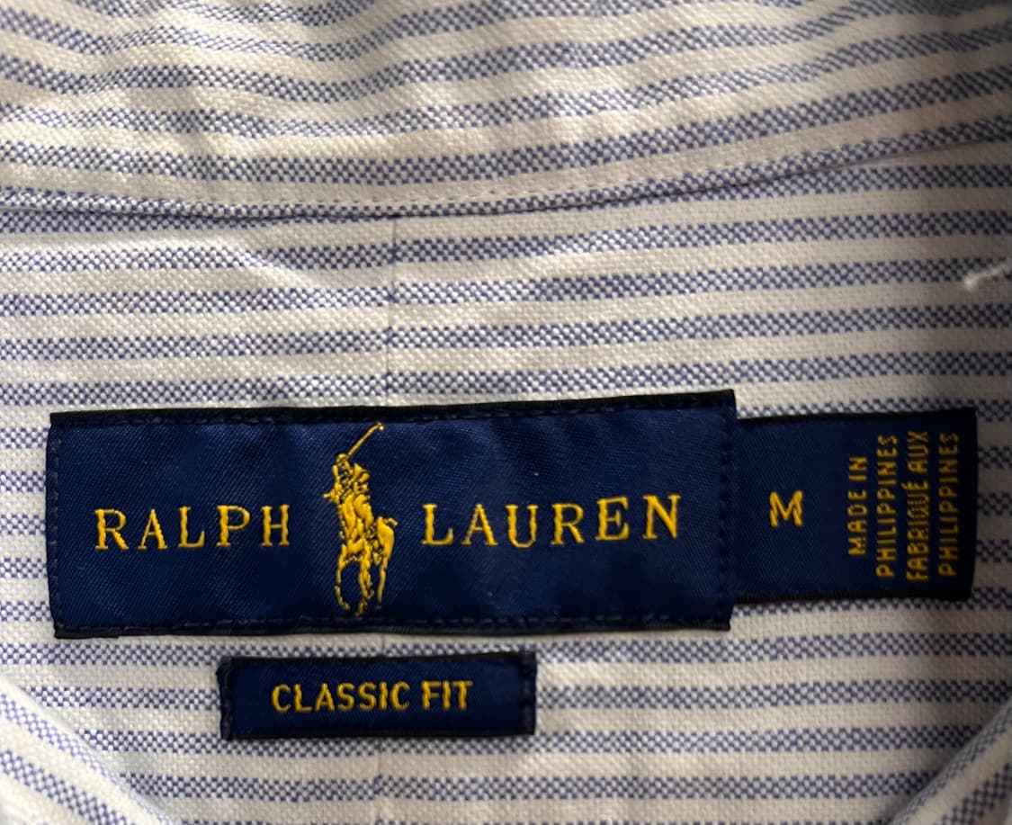 랄프로렌 남성 스트라이프 셔츠 M 상품이미지4