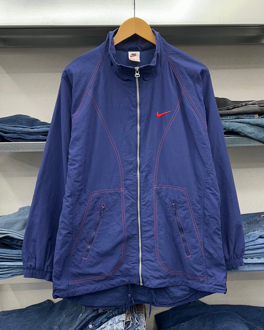 (WOMEN L)90'S 나이키 바람막이-M1859 상품이미지1