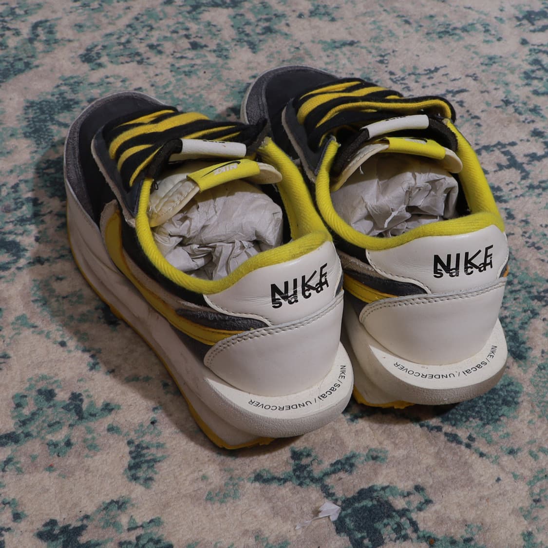 Nike 나이키 사카이 언더커버 LD와플 블랙 앤 브라이트 시트론 265 상품이미지4