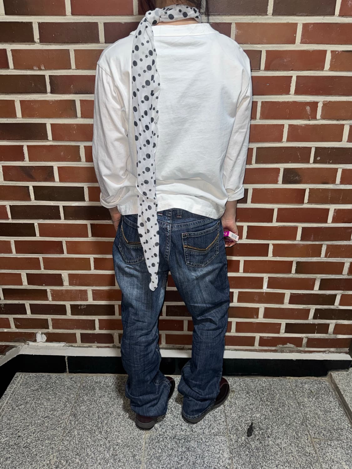 괴짜 사과걸 빈티지 코디세트 3pcs 상품이미지6