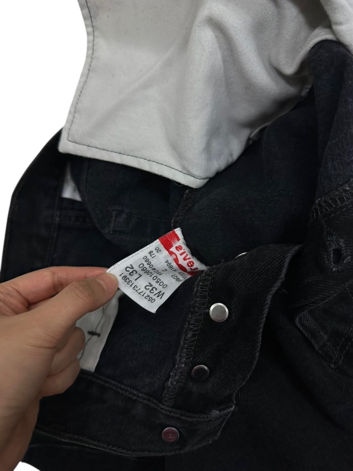 00s 리바이스 501 블랙데님 (32) 상품이미지7