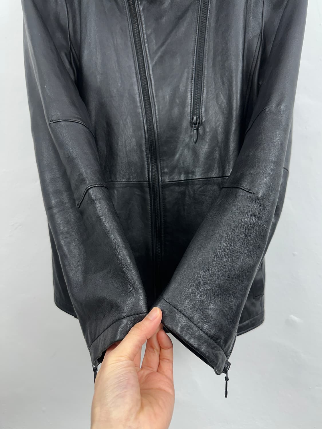 THE TWELVE Asymmetric Sheep Leather High 상품이미지7