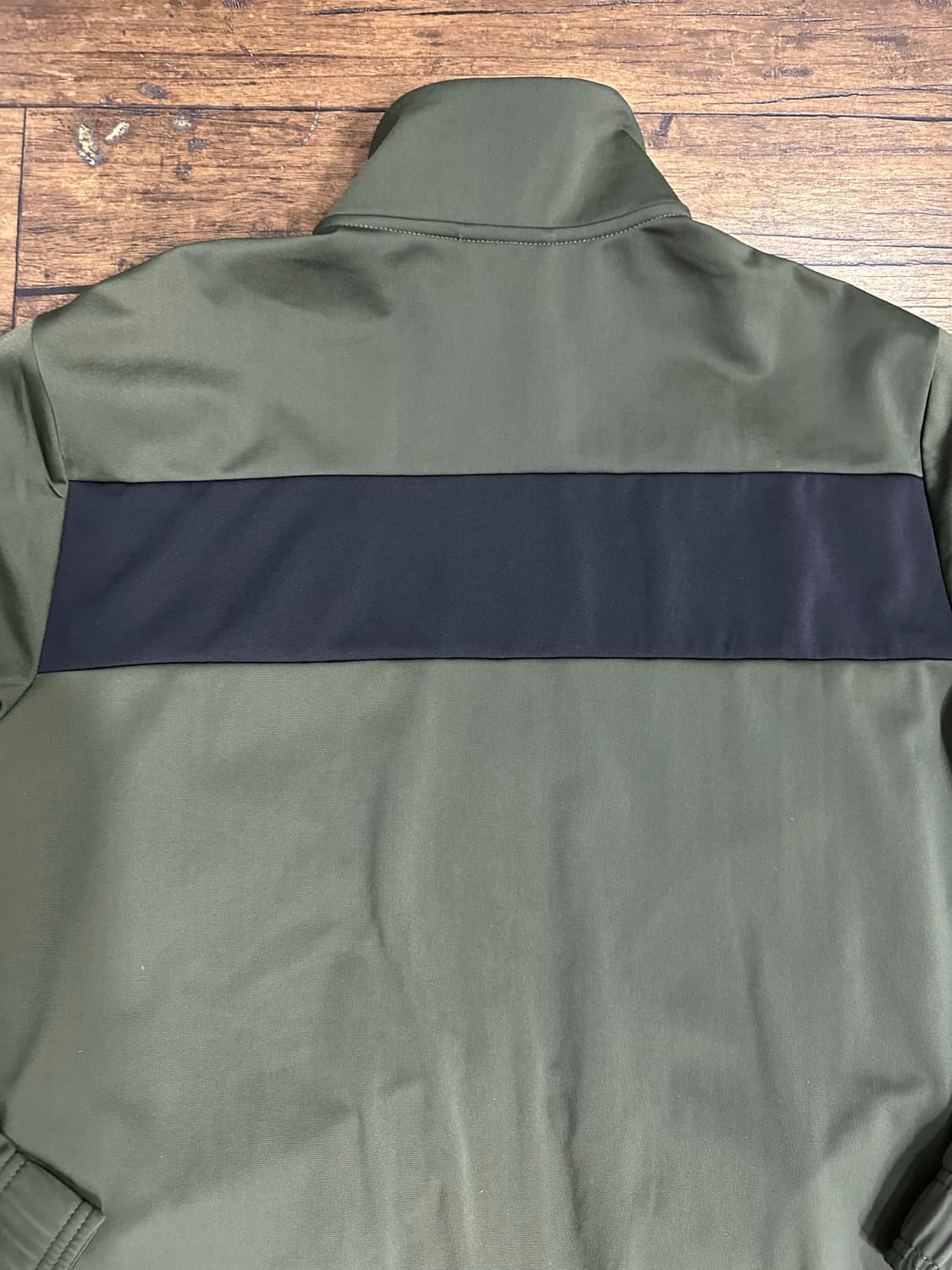 PUMA 푸마 집업 트레이닝 XL 105 카키 배색 자켓 상품이미지4
