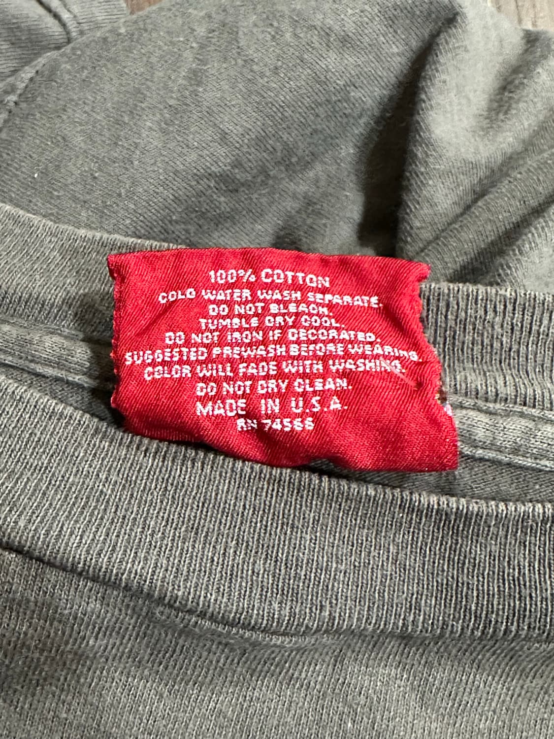 90s 말보로 포켓 티셔츠 made in USA 상품이미지7