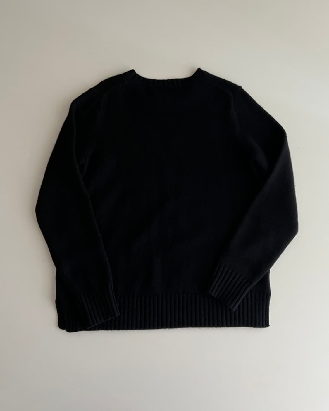 폴로 랄프로렌 턱시도 베어 울 니트 L 상품이미지2