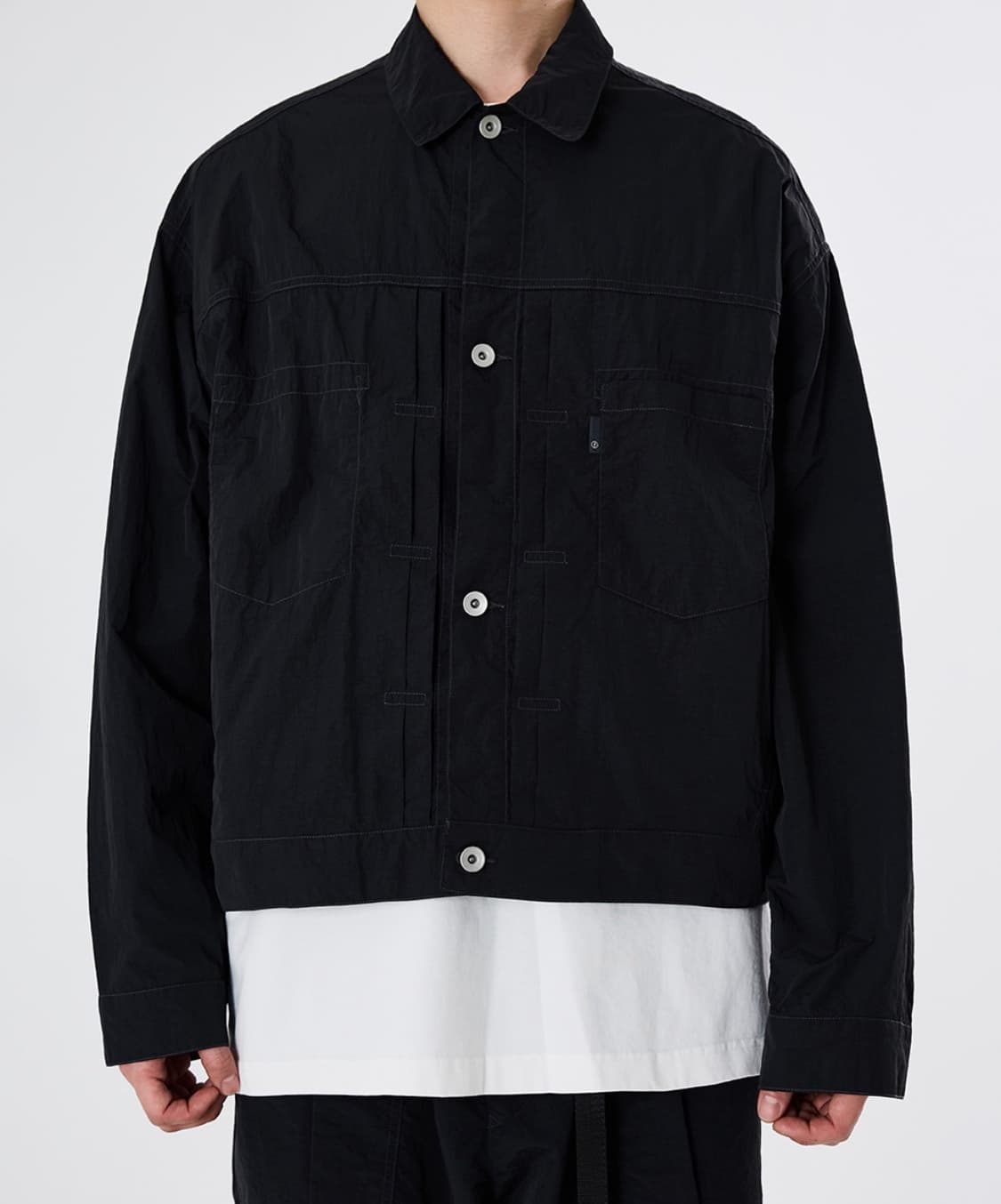 모이프 트러커 블루종 블랙 상품이미지1