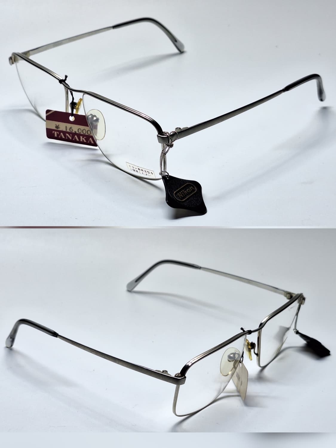 80s 일본 빈티지 데드스톡 미사용/니콘 FB911 안경테 54mm 상품이미지3