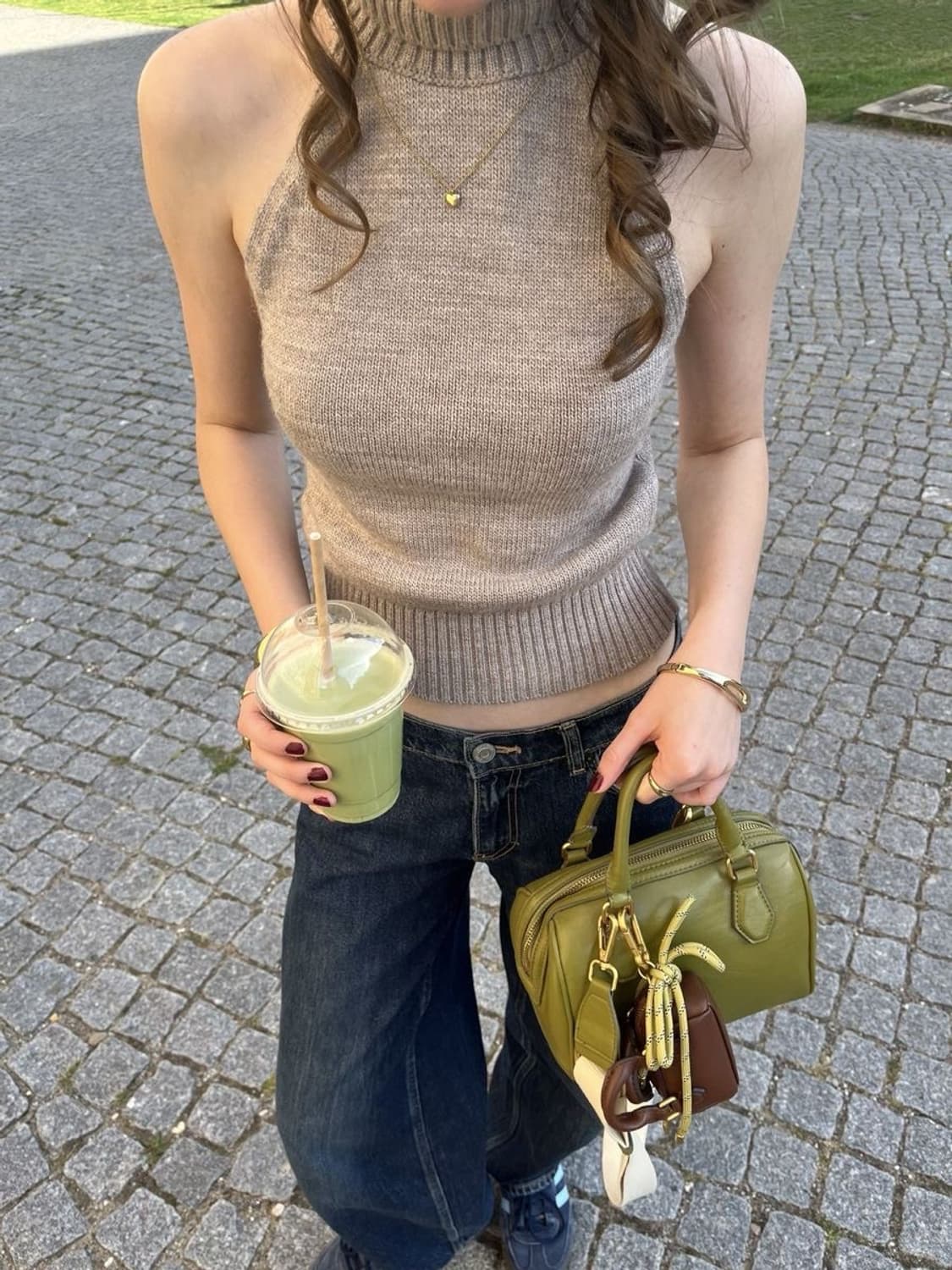 ZARA 자라 홀터 니트 탑 상품이미지9