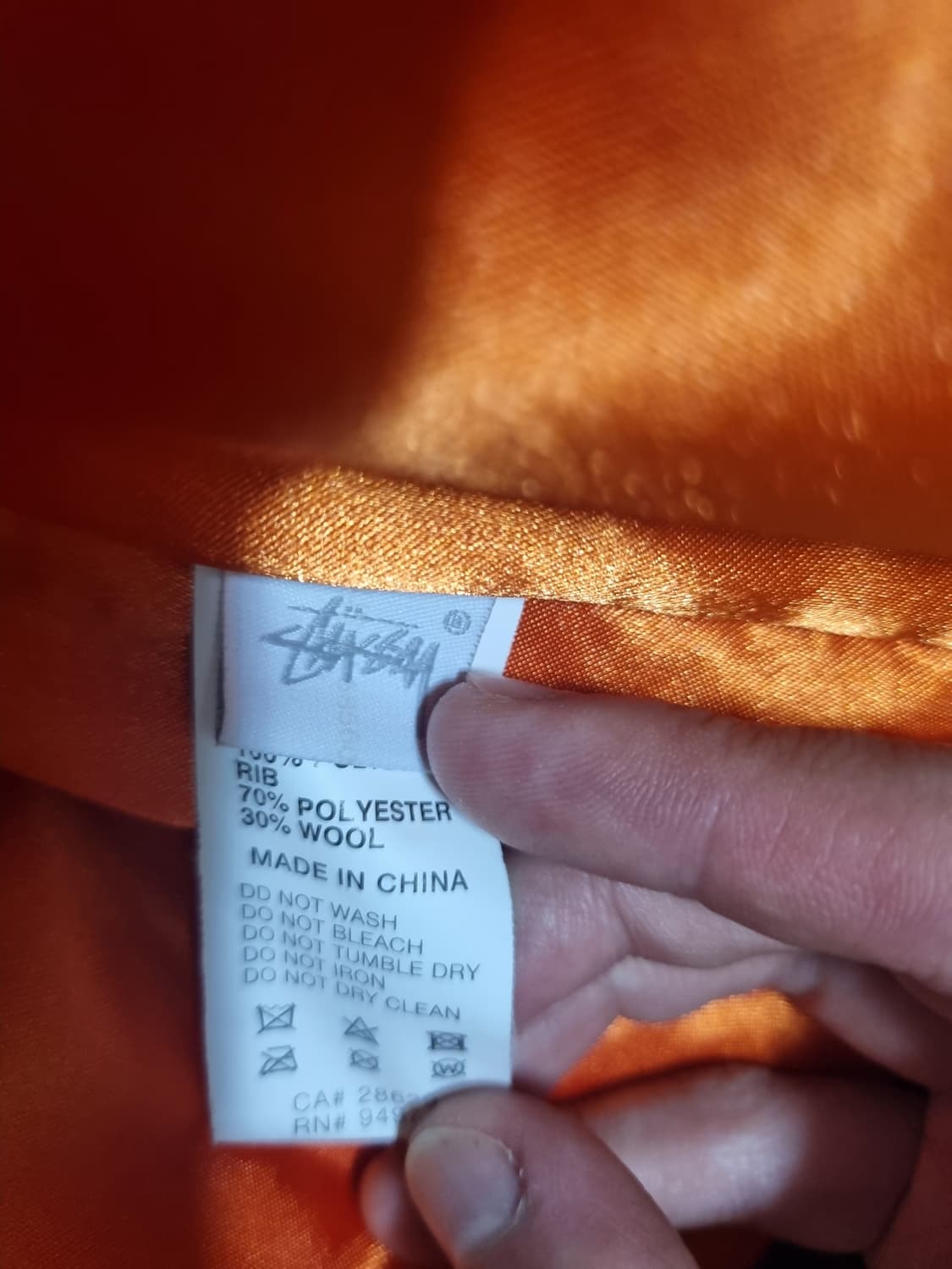 [판매] 꼼데가르송(cdg) 스투시 CDG Stussy ma-1 자켓 상품이미지6