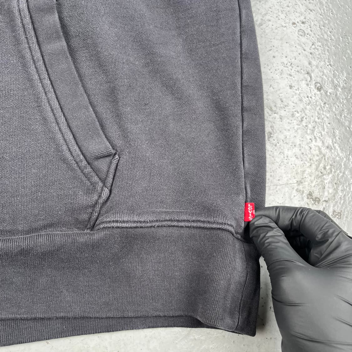 리바이스 웨스턴 자수 슬리브 후드티 상품이미지6