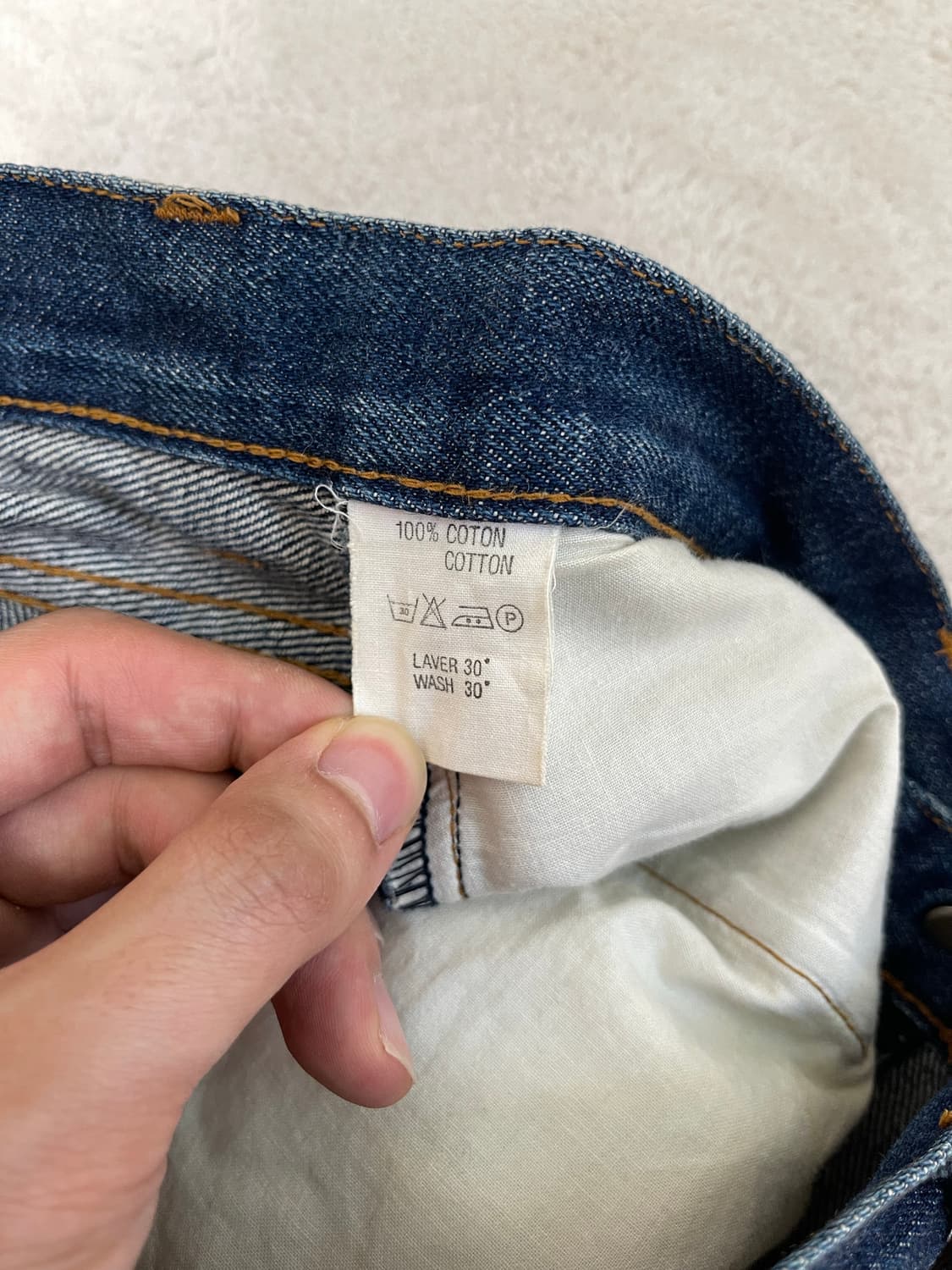 A.P.C. SELVEDGE DENIM PANTS 30 상품이미지8