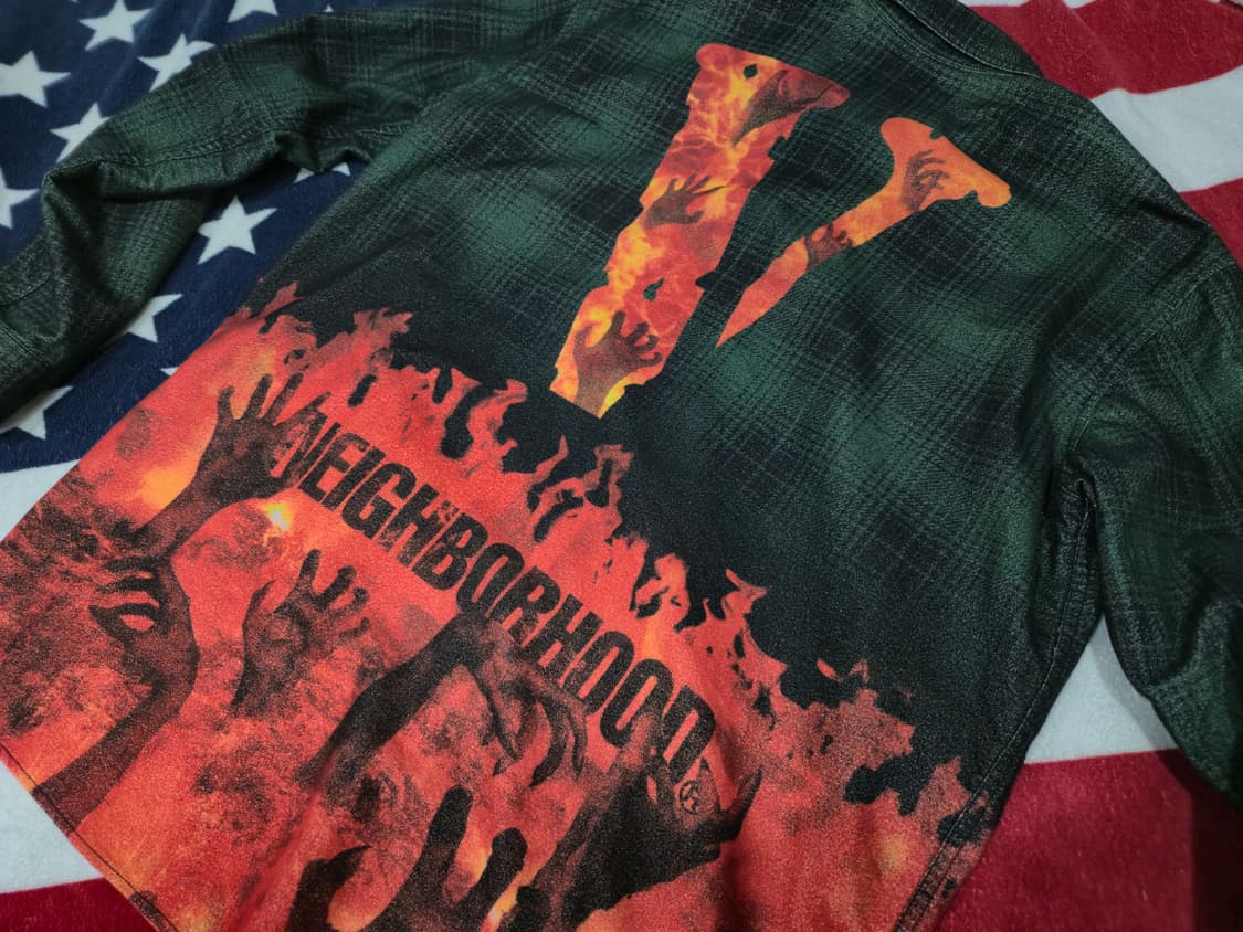 네이버후드 브이론 럼버스 플란넬 셔츠 자켓 상품이미지1