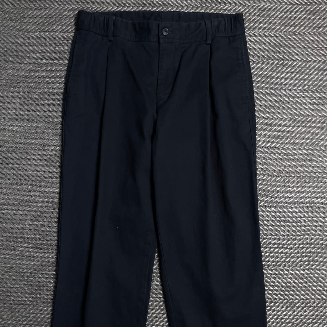 지오지아 코튼 루즈핏 미니멀 팬츠o 5384 상품이미지3