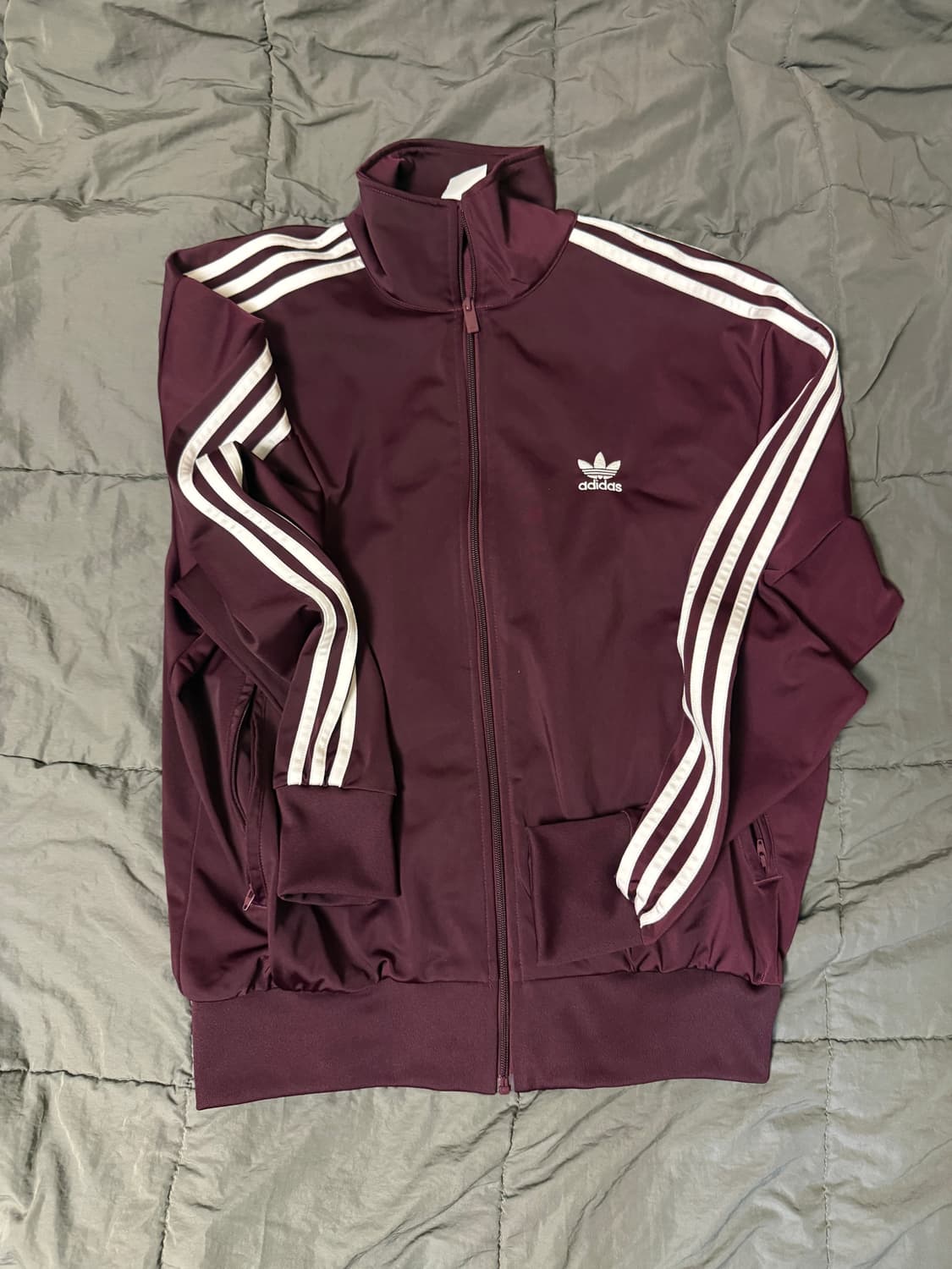 아디다스 파이어버드 버건디 마룬 트랙탑 져지 상품이미지1
