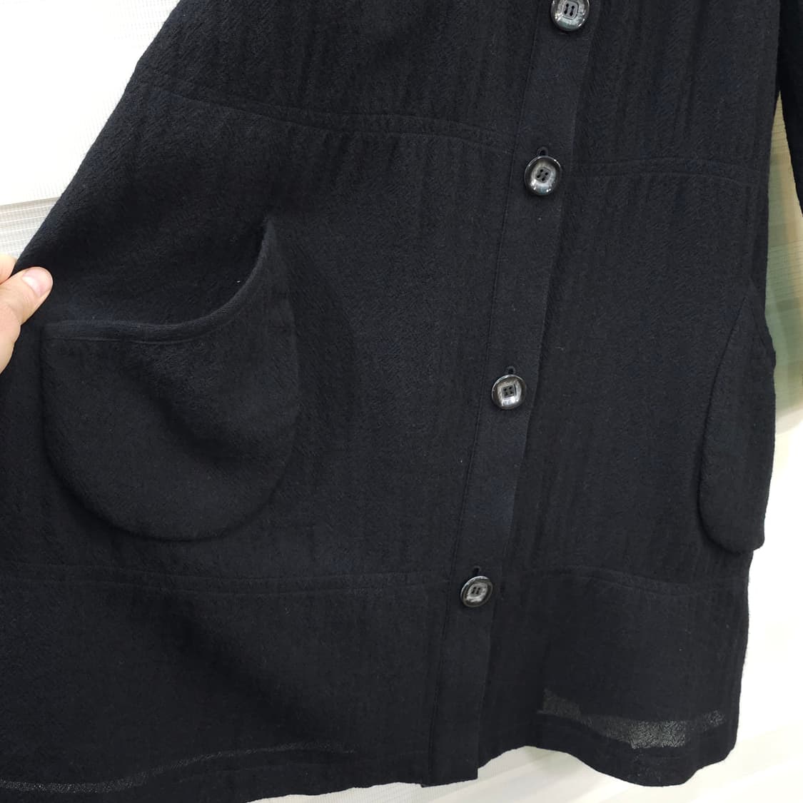 JAPAN 빈티지 울 코트- 우먼M 상품이미지5