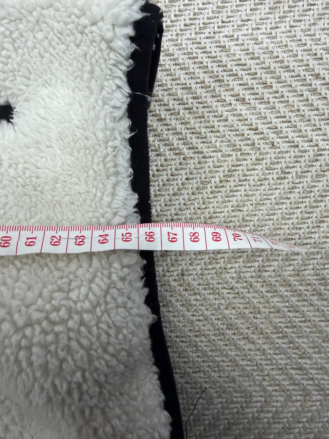 정품) 벤데이비스 리버시블 양털 후리스 자켓 M 상품이미지10