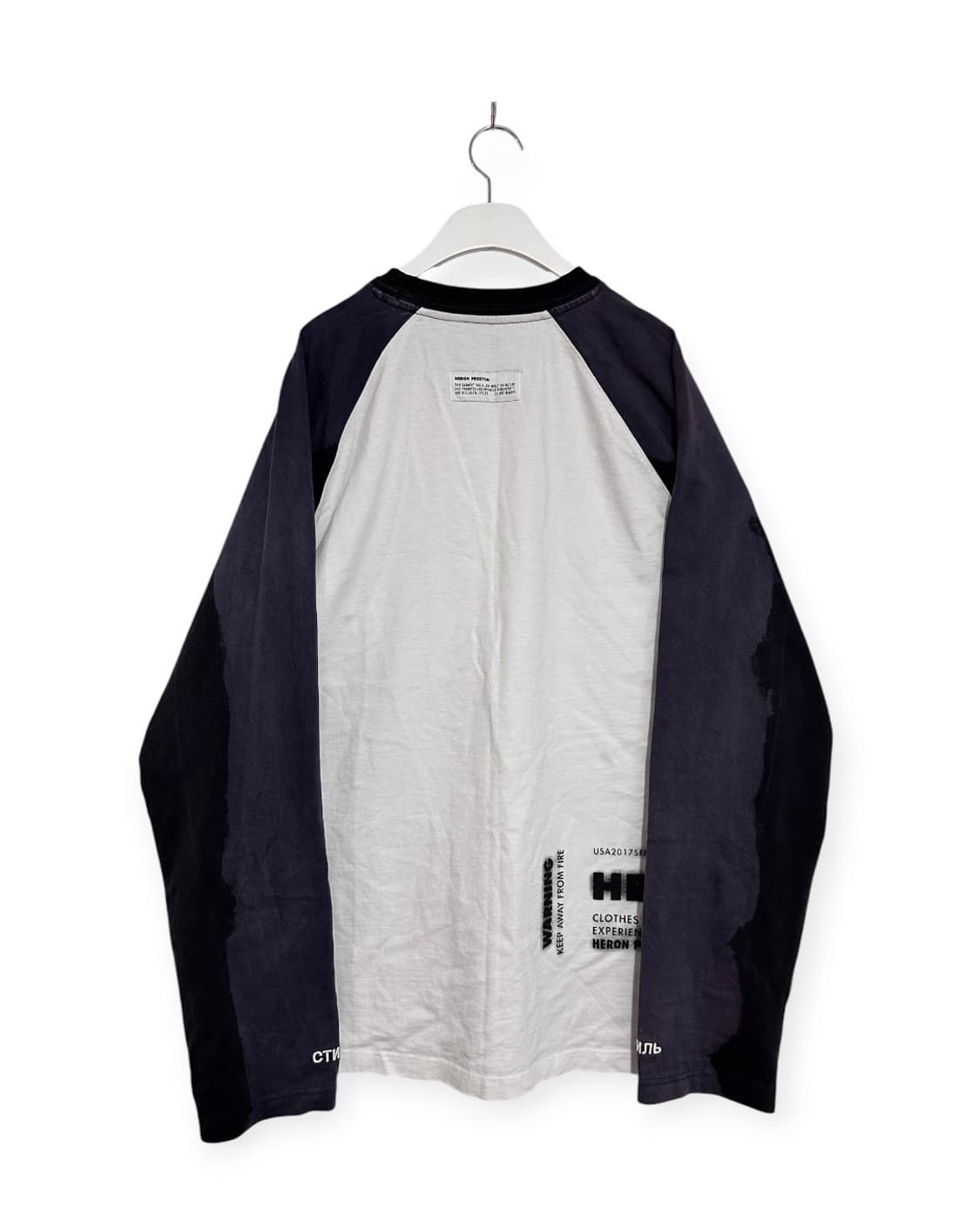 헤론 프레스톤 X 캐터필라 21ss 긴팔 티셔츠 상품이미지5