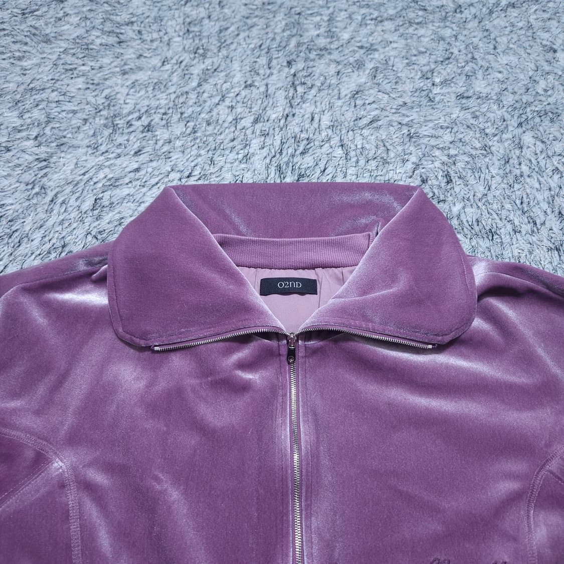 오즈세컨)82-94/61-90 벨뱃셋업 집업점퍼+플레어팬츠 / 왕눈이샵 상품이미지2