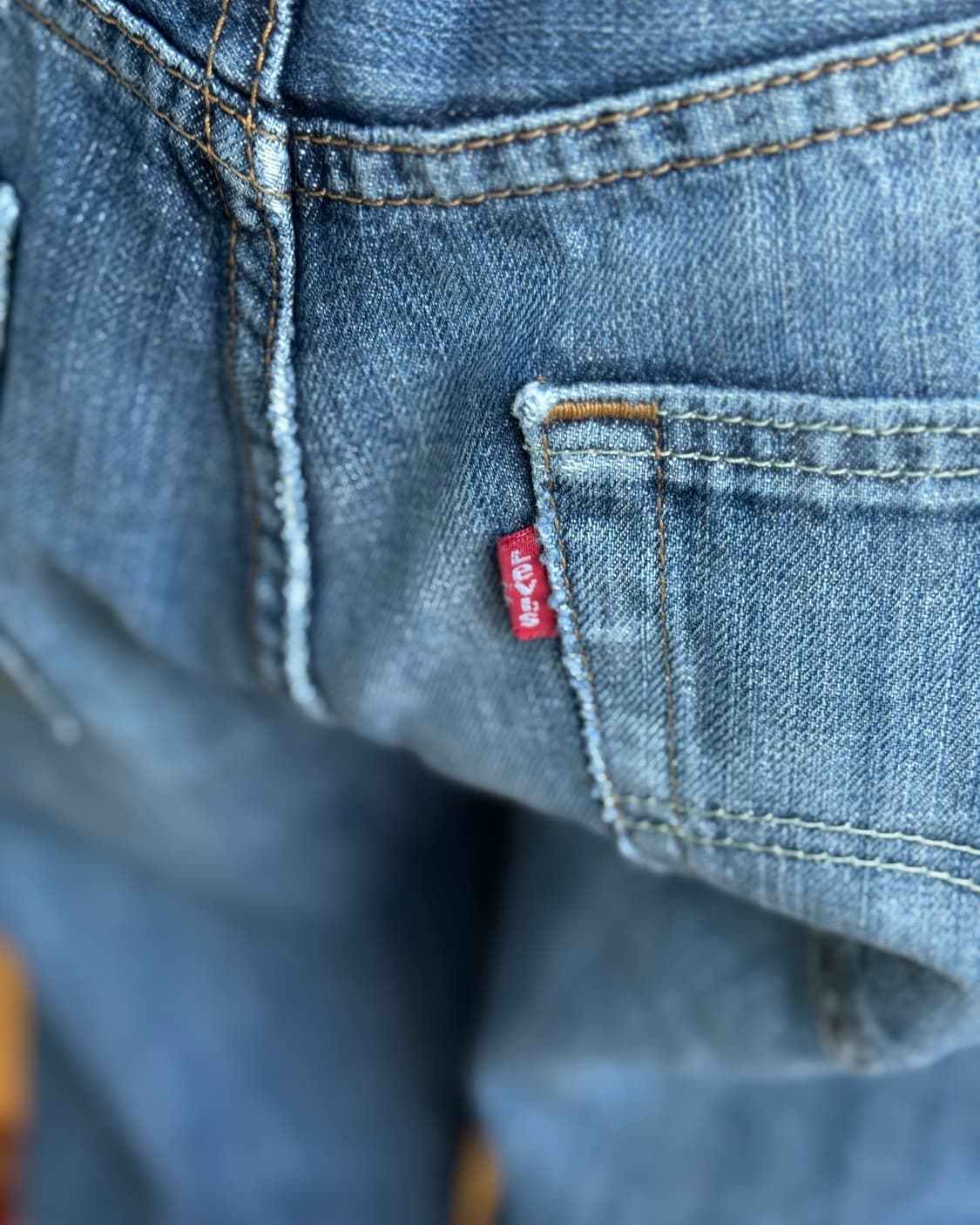 00‘s 리바이스 501 스트레이트핏 데님 팬츠 35 상품이미지10