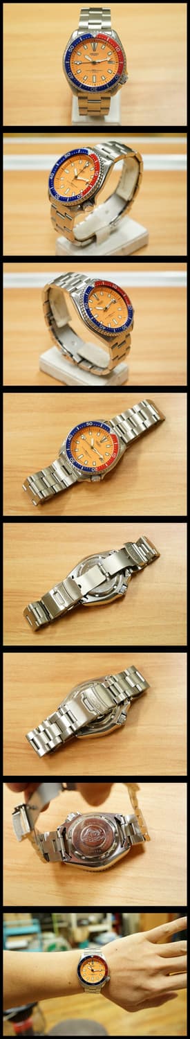 90s 세이코 7002-7000 150m 다이버 팹시 오토매틱 시계 상품이미지2