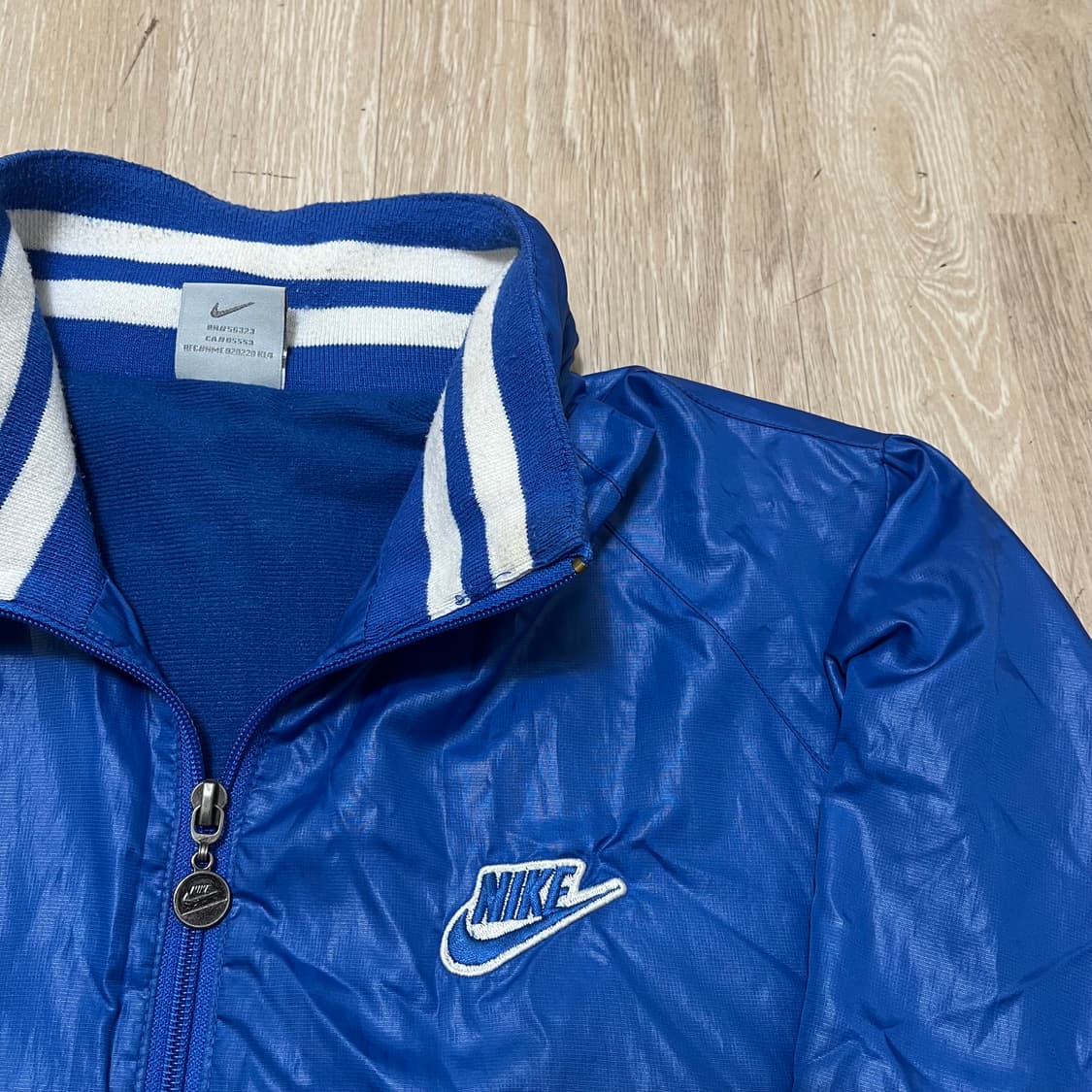 나이키 NIKE 올드스쿨 스우시 로고 바람막이 자켓 S(90) 상품이미지3