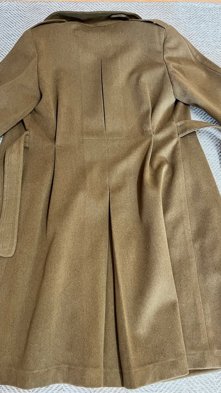 40s 미군 빈티지 더블브레스티드 코트 상품이미지3