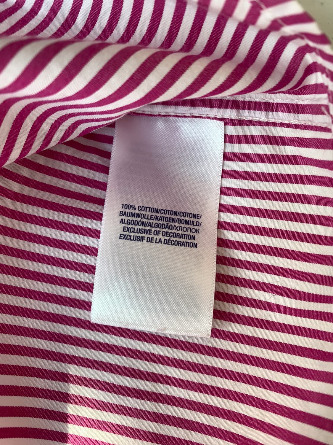 95-100 폴로 랄프로렌 빈티지 스트라이프 셔츠 남방 상품이미지7