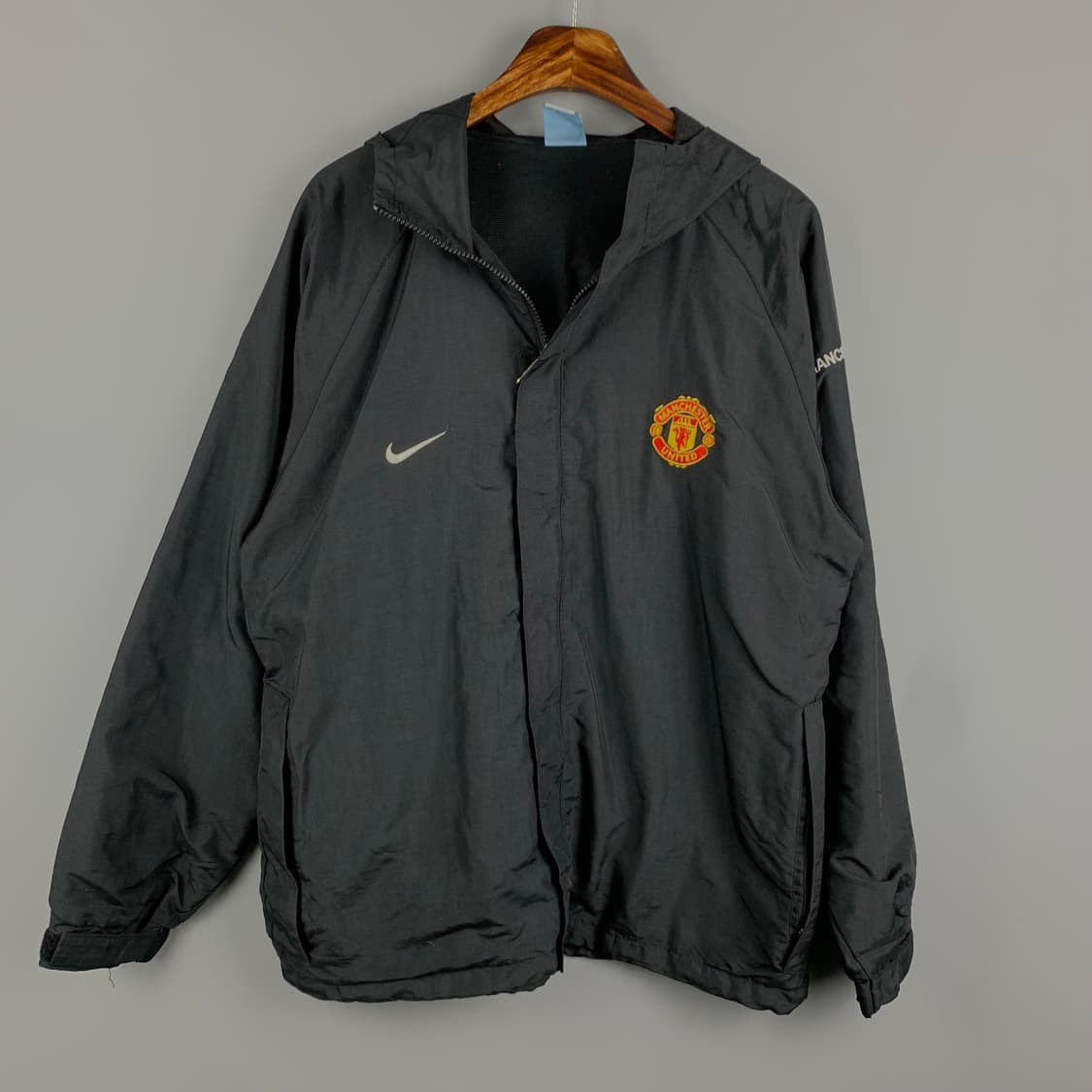 00s 나이키 맨유 블랙 바람막이 상품이미지2