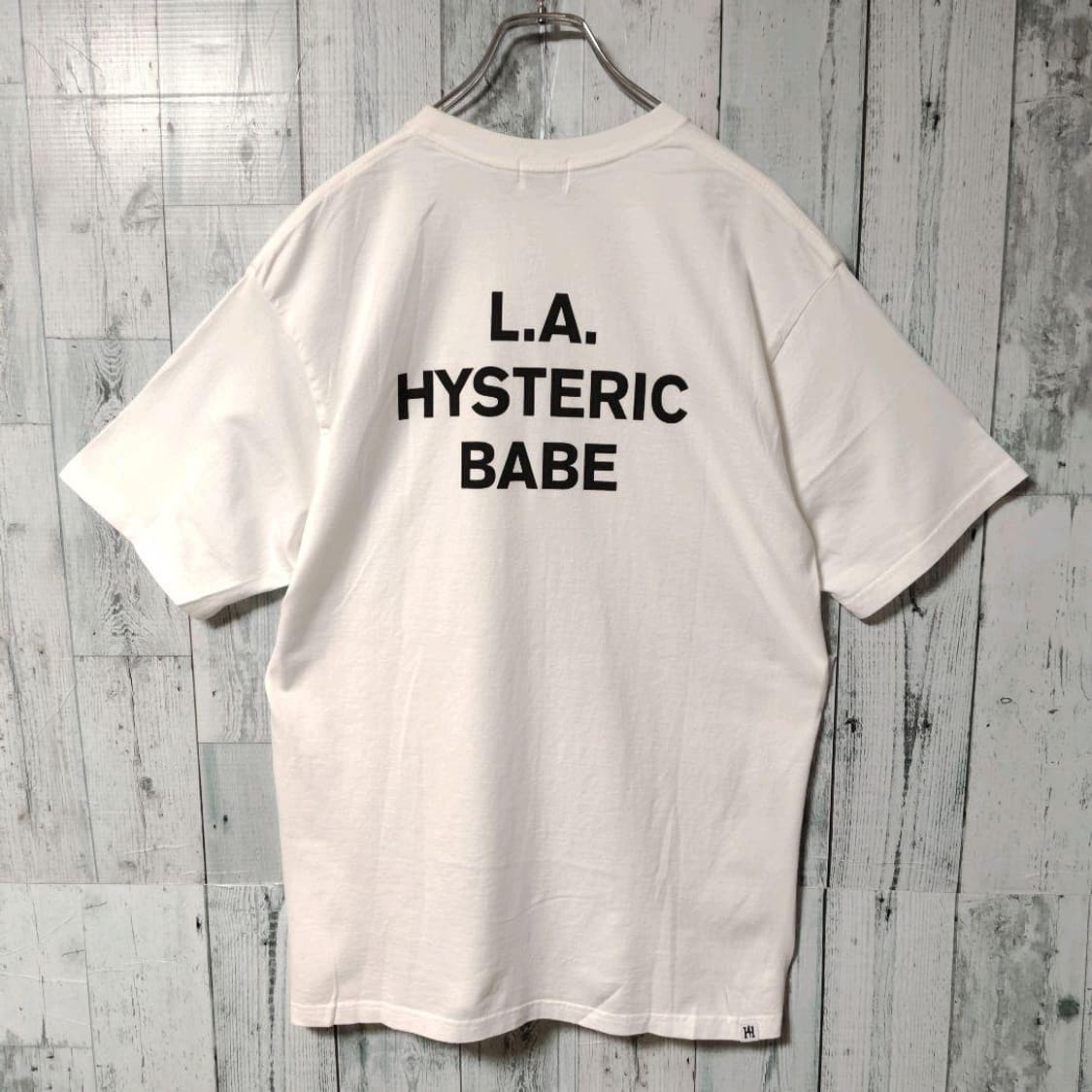 히스테릭 글래머 노바디 노우즈 히스걸 티셔츠 상품이미지4