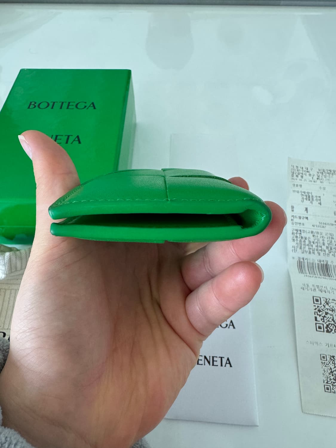 보테가베네타 카세트 오거나이저 카드지갑 상품이미지5