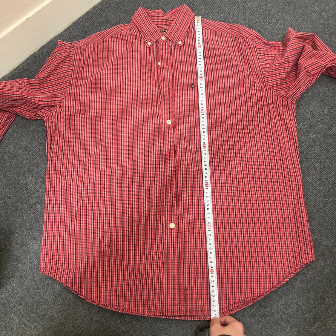 N176 폴로 진스 체크셔츠 상품이미지6