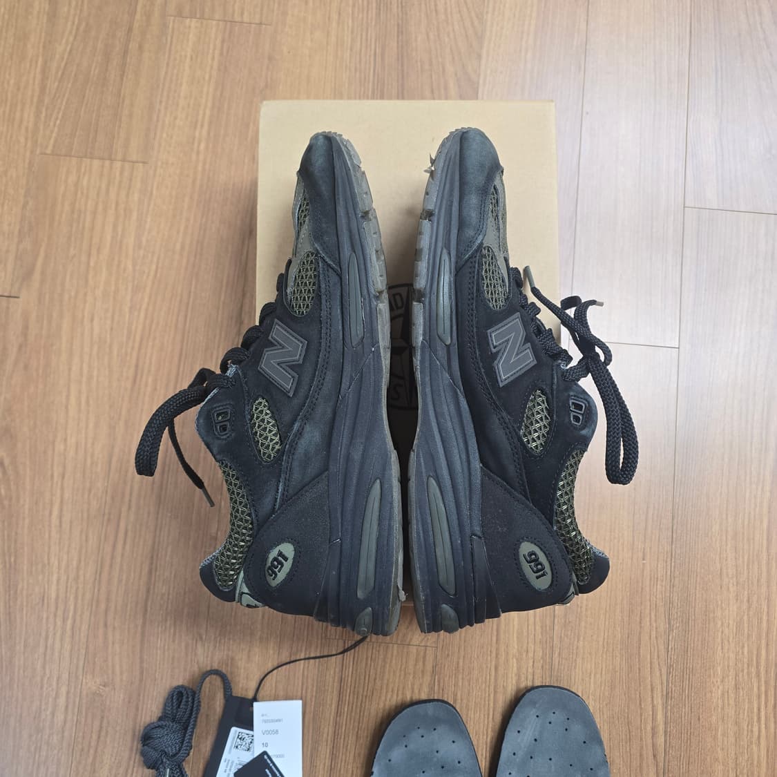 (280) 뉴발란스 스톤아일랜드 991 올리브 상품이미지3