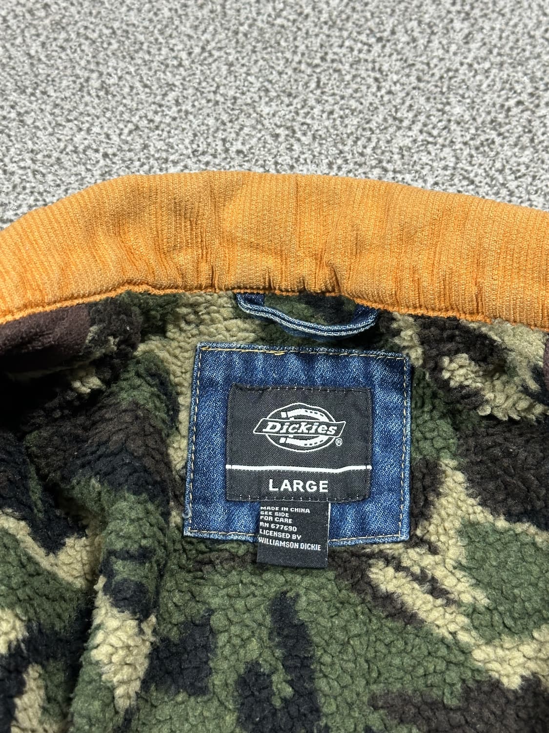 디키즈 데님워크자켓 덩가리자켓 L 상품이미지6