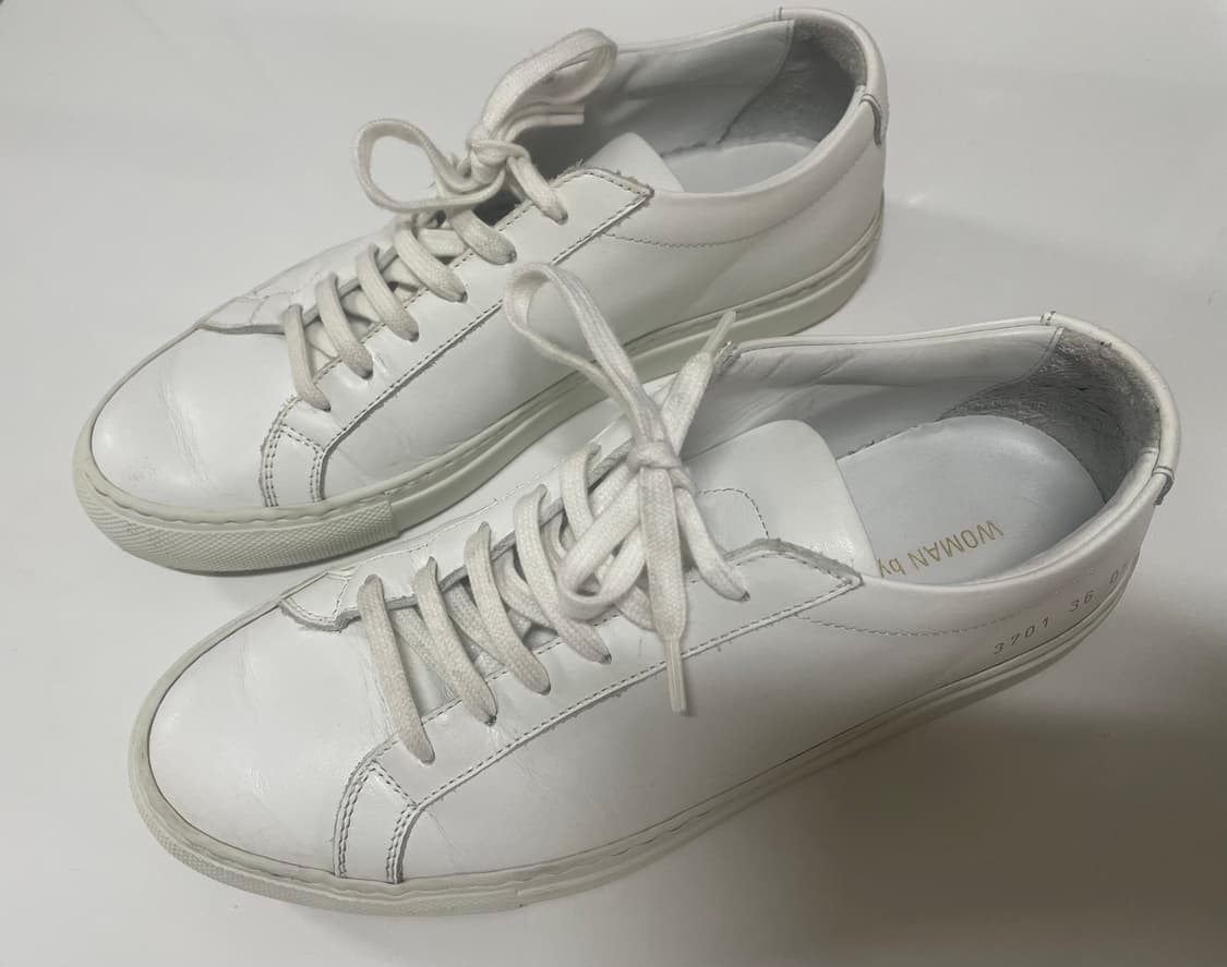 커먼프로젝트 아킬레스 로우 화이트 우먼스 36사이즈 상품이미지1