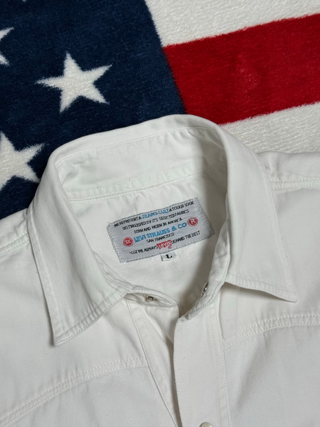 리바이스웨스턴셔츠 levis westernshirt 리바이스빈티지셔츠 상품이미지8