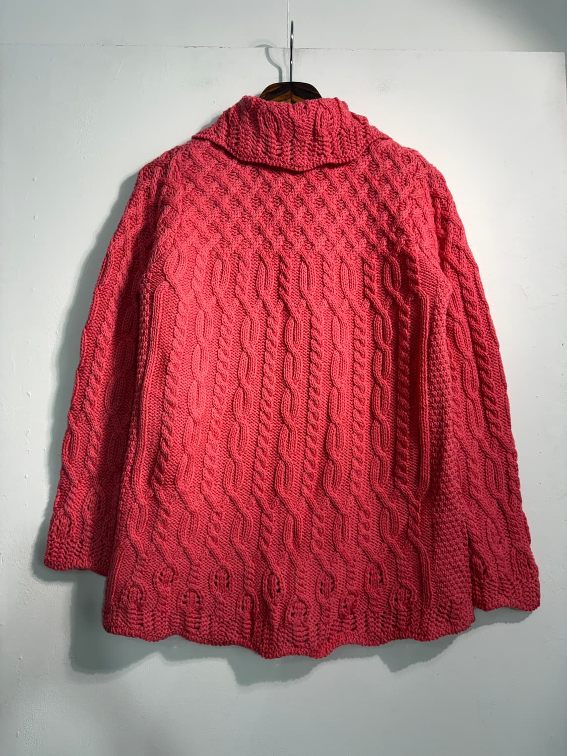 Arancraft 아란크래프트 울100% 아란니트 가디건 상품이미지5