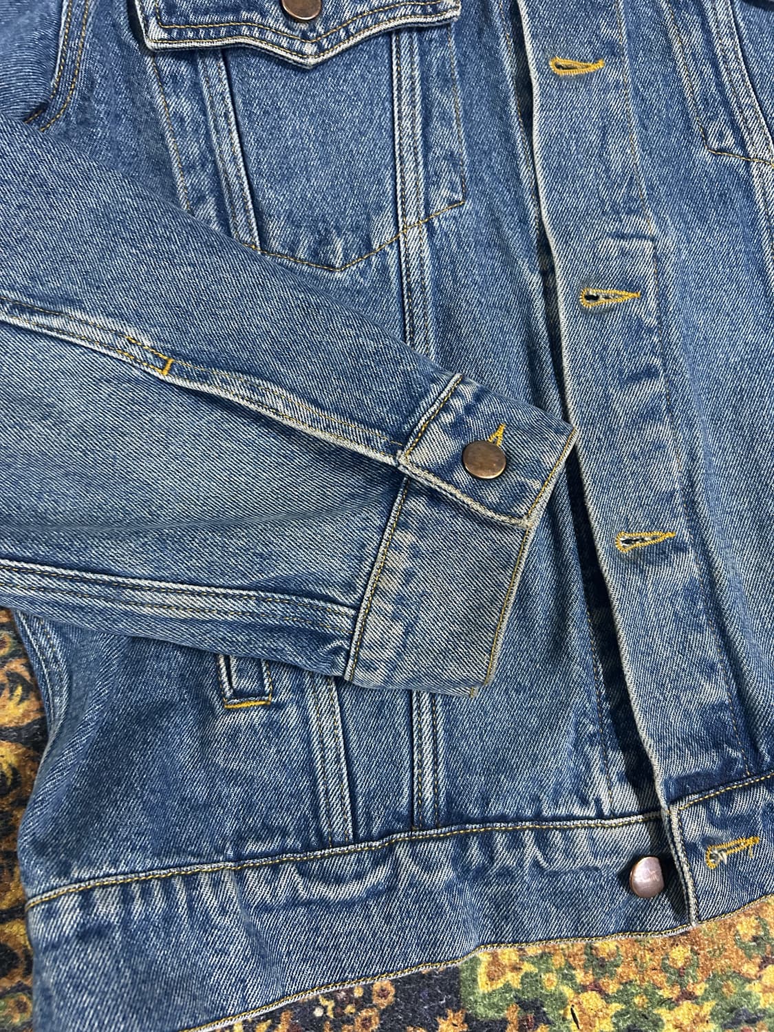 fuct 퍽트 데님 자켓 xl 상품이미지5