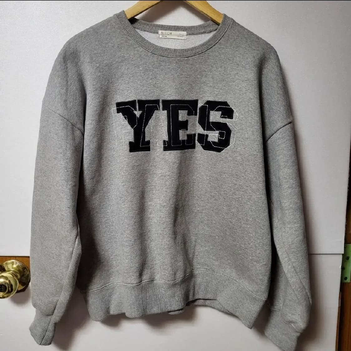 36 ) 기모 포켓맨투맨free멜란지 공용 너무예쁜디자인 상품이미지1