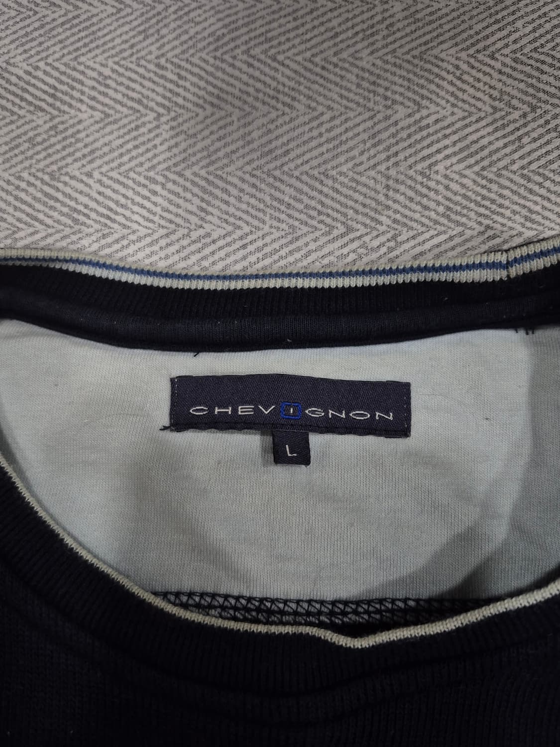 쉐비뇽 긴팔 티셔츠 남성 100사이즈 상품이미지4